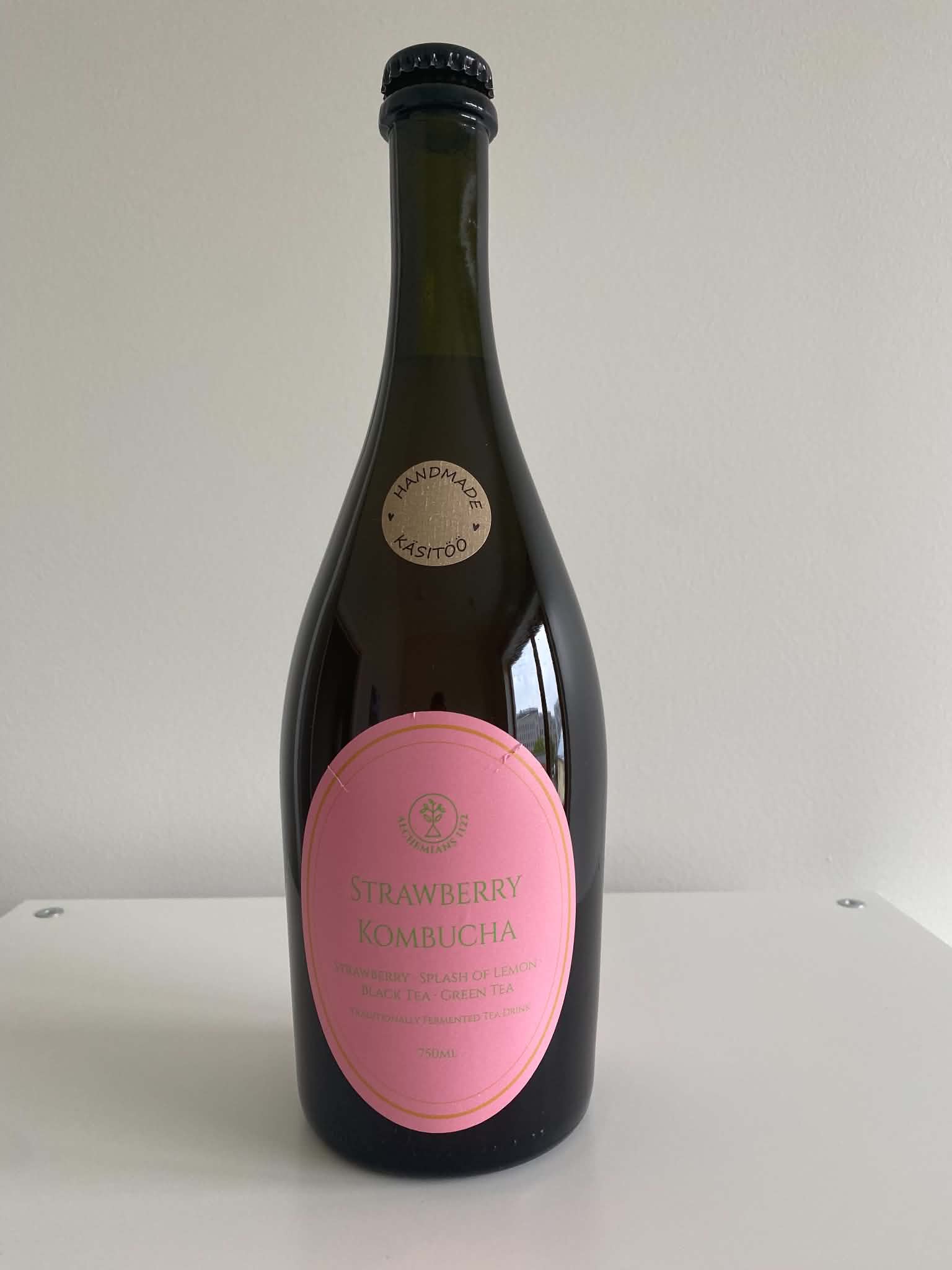 Strawberry Kombucha